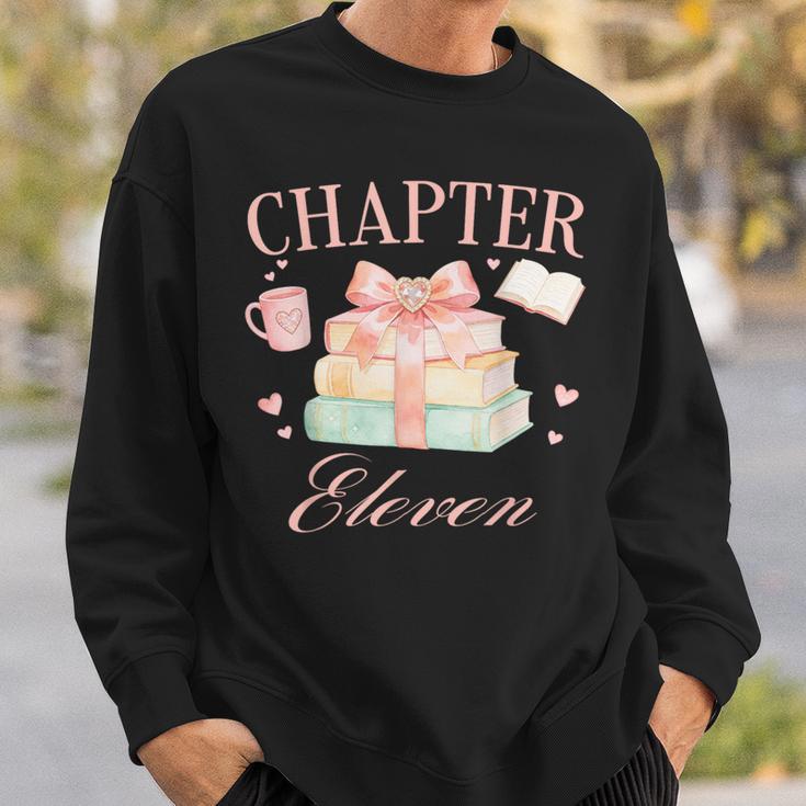 Chapter 11th Birthday Bookworm 11 Years Old Cute Book Loves Sweatshirt Gifts for Him