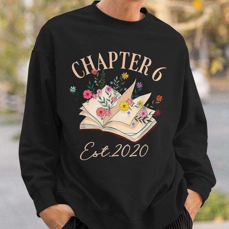 Chapter 6 Years Old For Book Lover 6th Birthday Bookworm Sweatshirt Gifts for Him Chapter 6 Years Old For Book Lover 6th Birthday Bookworm Sweatshirt Gifts for Him