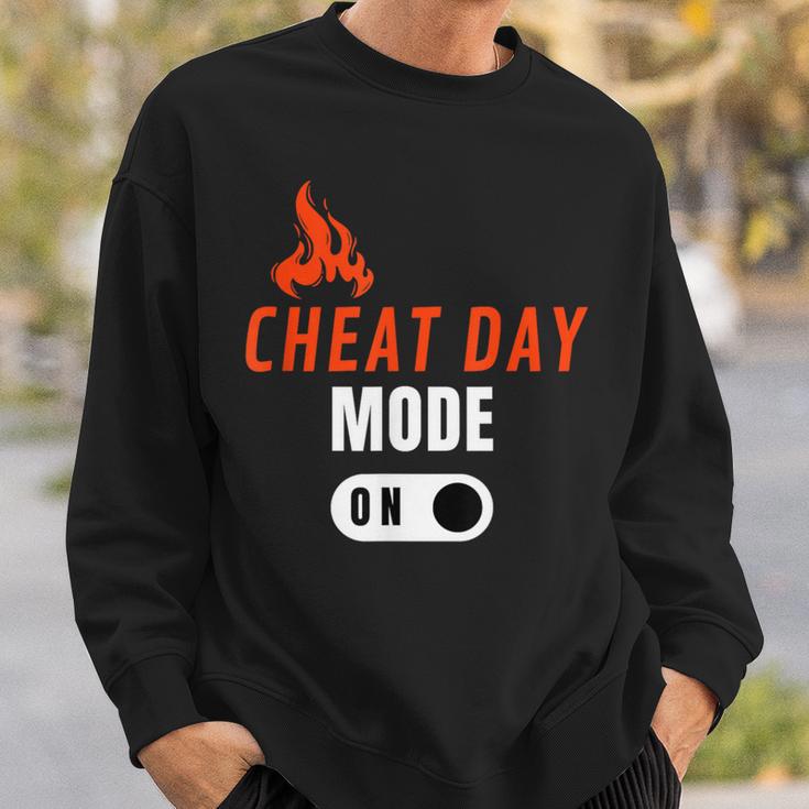 Cheat Day 高カロリー おもしろダイエット スウェットシャツ 彼への贈り物