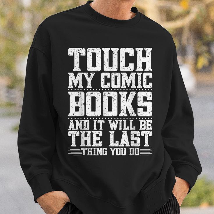 Comic Book Collecting Supplies Comics Collector Comic Books Sweatshirt Gifts for Him