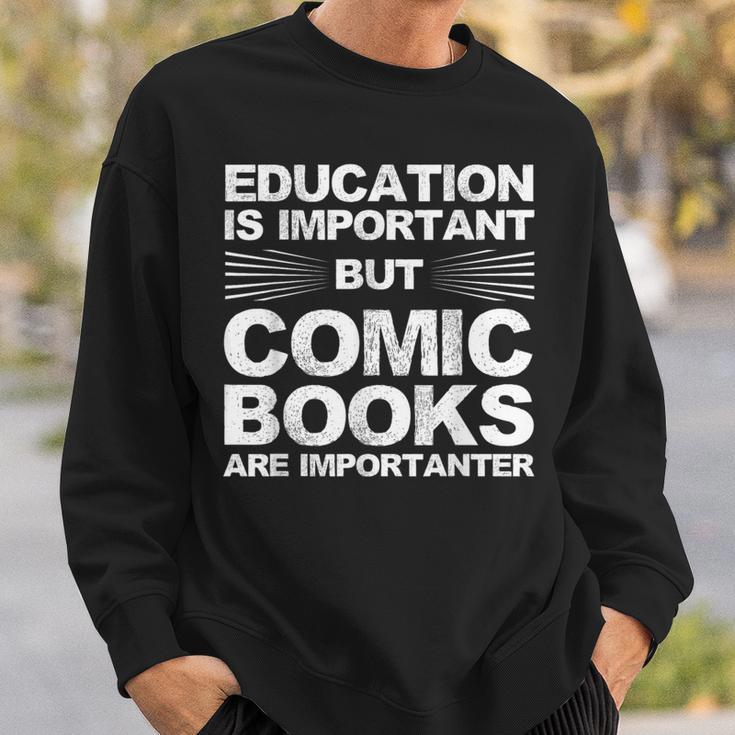Cool Comic Book Art For Men Women Comic Book Cartoon Lovers Sweatshirt Gifts for Him Cool Comic Book Art For Men Women Comic Book Cartoon Lovers Sweatshirt Gifts for Him