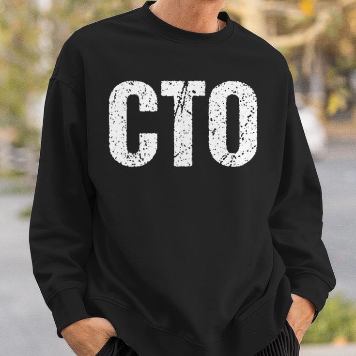 Cto シンプルタイトル スウェットシャツ 彼への贈り物