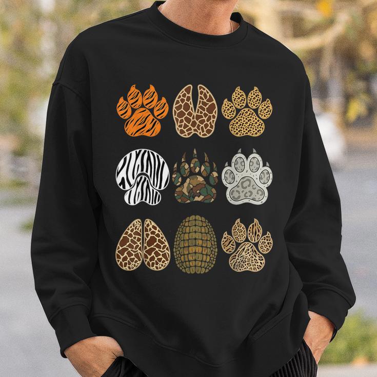 Cute Animal Kids Toddler Boys Animal Book Lover Teacher Sweatshirt Gifts for Him