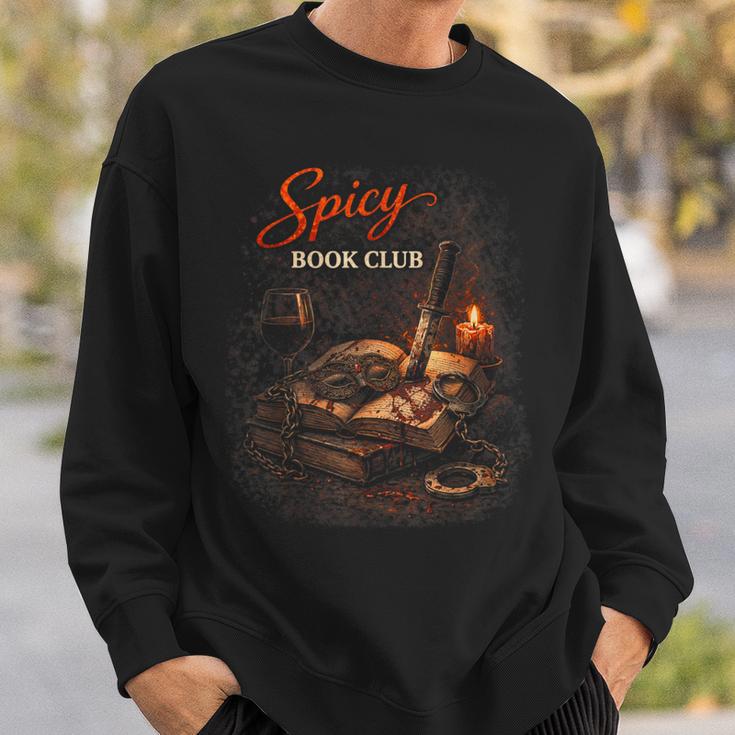 Dark Romance Booktok Spicy Book Club Sweatshirt Gifts for Him