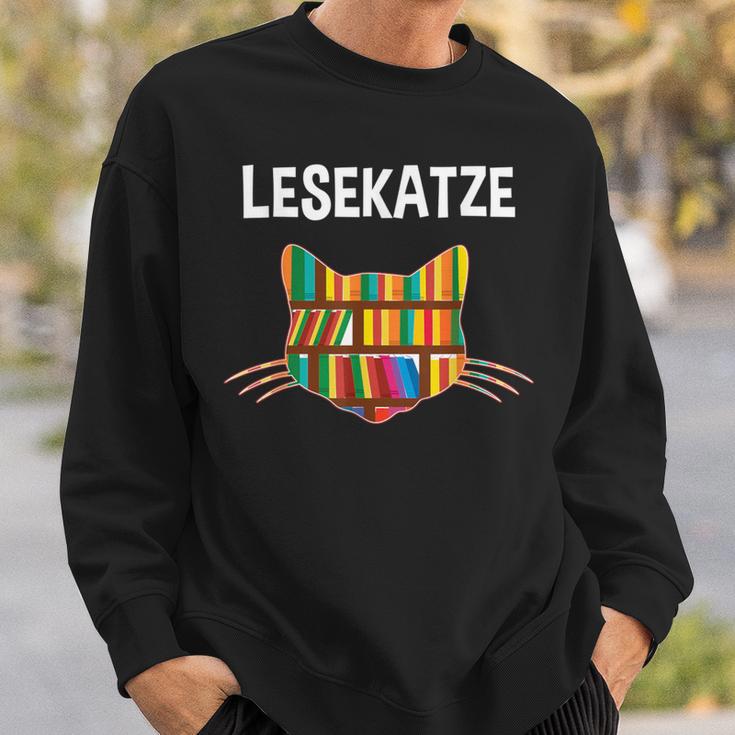 Die Tut Nix Die Will Nur Books Reading Reading Cat Men Women Kids Sweatshirt Gifts for Him
