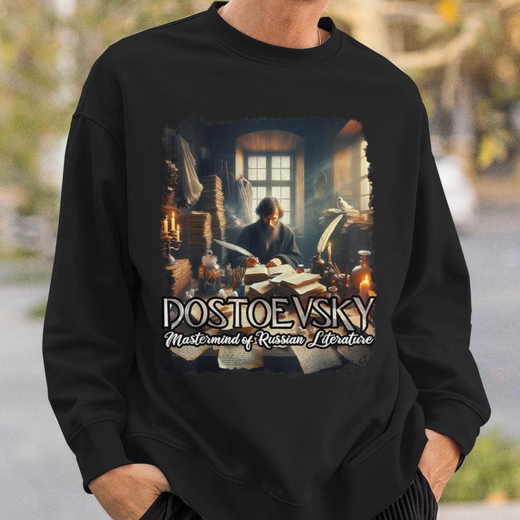 Dostoevsky Books Sweatshirt Gifts for Him
