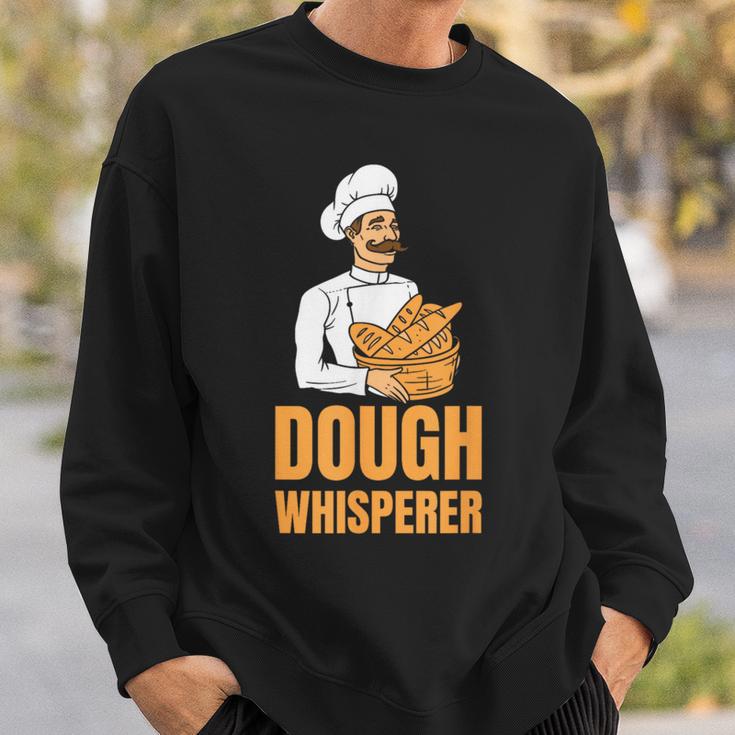 Dough Whisperer Baker Baking Hobby Baker スウェットシャツ 彼への贈り物