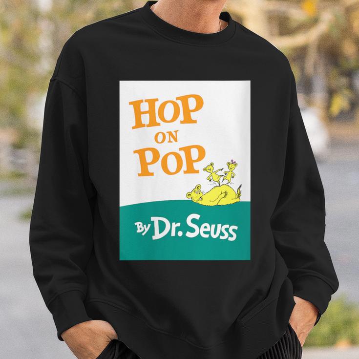 Dr Seuss Hop On Pop Book Cover Sweatshirt Gifts for Him Dr Seuss Hop On Pop Book Cover Sweatshirt Gifts for Him
