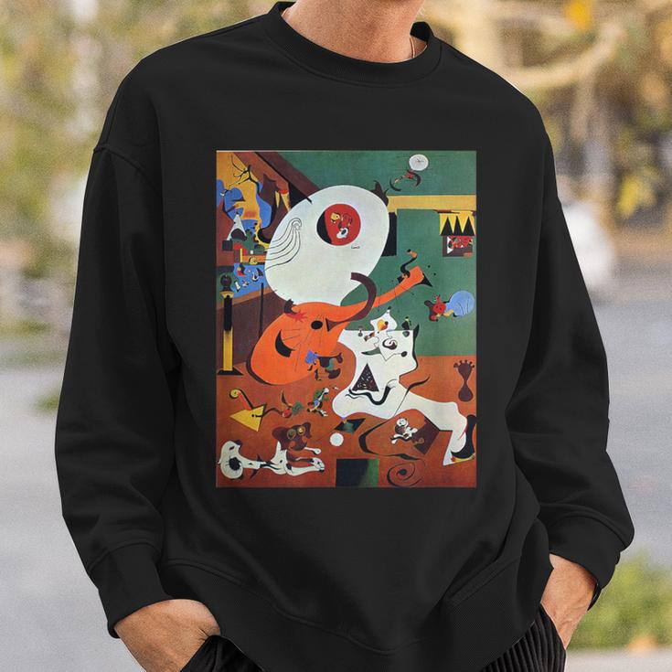 Dutch Interior I 1928 ジョアン・ミロ アートtシャツ スウェットシャツ 彼への贈り物