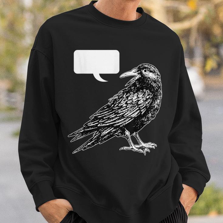 Edgar Allan Poe Nevermore Open To Interpretation Raven シャツ スウェットシャツ 彼への贈り物