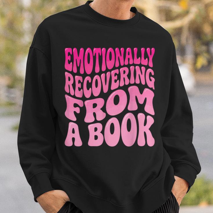 Emotionally Recovering From A Book Sweatshirt Gifts for Him Emotionally Recovering From A Book Sweatshirt Gifts for Him