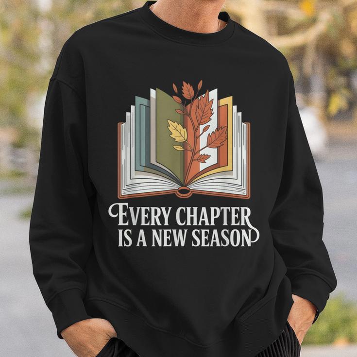 Every Chapter Is A New Season Autumn Book Lover Sweatshirt Gifts for Him Every Chapter Is A New Season Autumn Book Lover Sweatshirt Gifts for Him