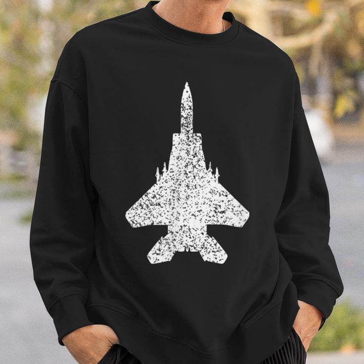 F-15 イーグルジェットファイター スウェットシャツ 彼への贈り物