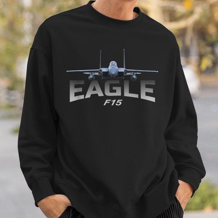 F15イーグルジェットファイター スウェットシャツ 彼への贈り物