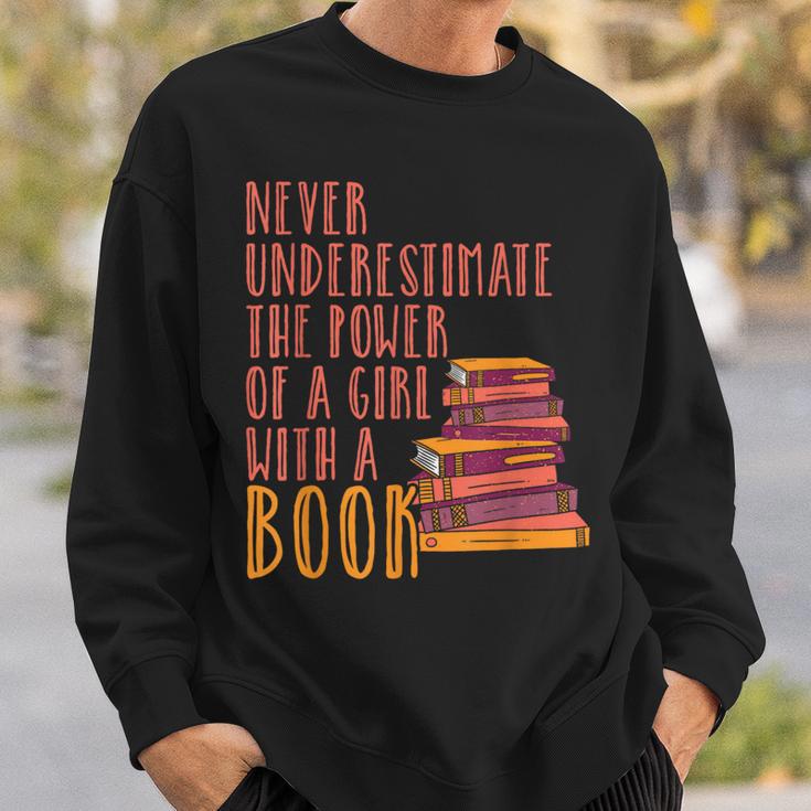 Frauenpower Reading Feminist Books Feminism Sweatshirt Gifts for Him