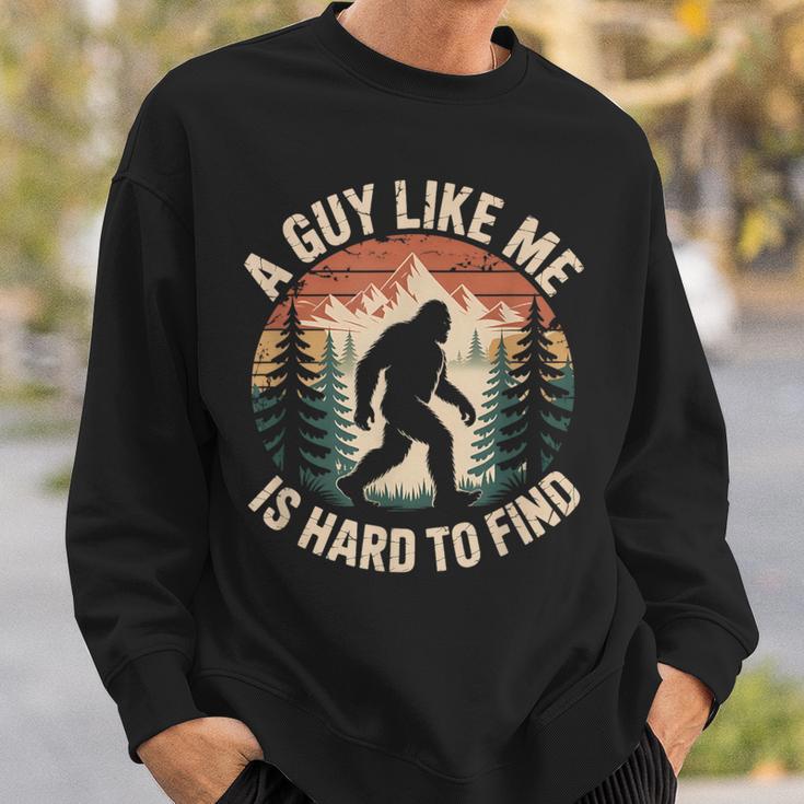 Bigfoot Hard To Find Retro Sasquatch Sweatshirt Gifts for Him