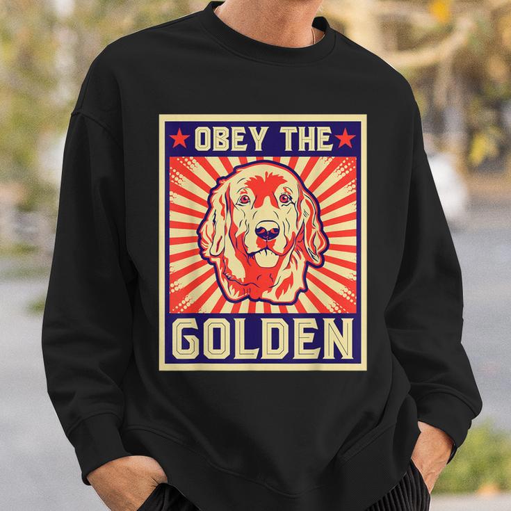 Obey The Golden ゴールデンレトリーバーオーナー向け スウェットシャツ 彼への贈り物