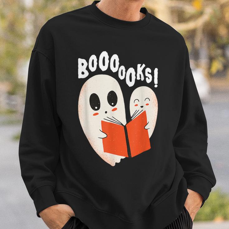 Ghost Book Reading Sweatshirt Gifts for Him Ghost Book Reading Sweatshirt Gifts for Him