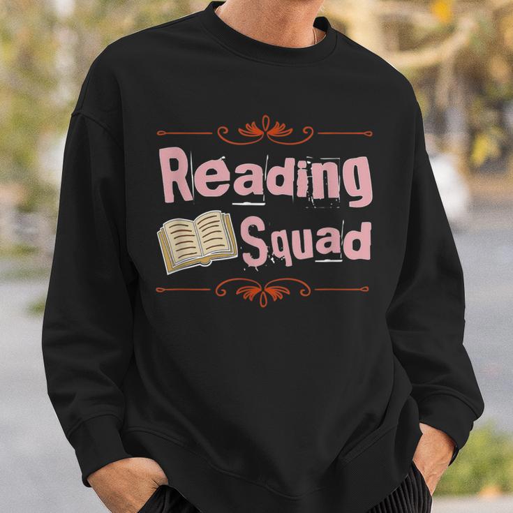 Girls Club Women's Book Club Reading Squad Book Lovers Sweatshirt Gifts for Him