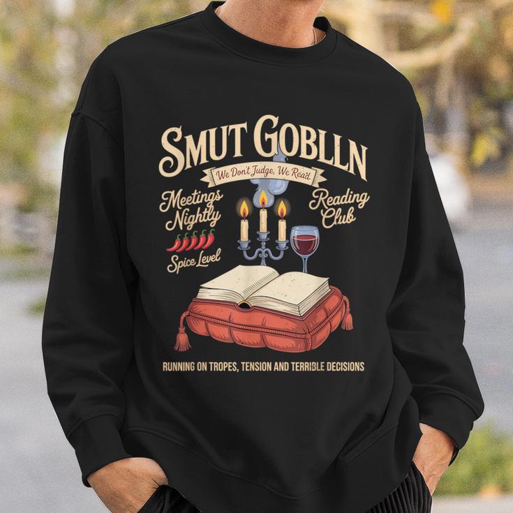 Goblin Reading Club Book Smut Romance Novel Reader Sweatshirt Gifts for Him