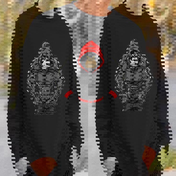 Gorilla Workout Angrytrongcaryilverback Gorilla Gym スウェットシャツ 彼への贈り物