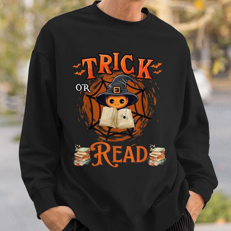 Halloween Book Lovers Librarian Teacher Library Kids Costume Sweatshirt Gifts for Him