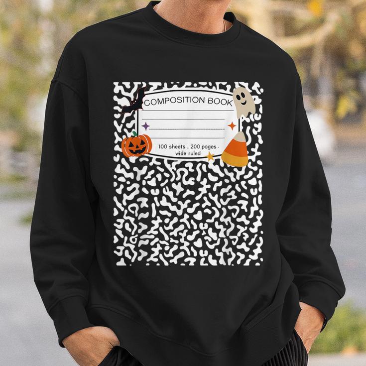 Halloween Teacher Composition Book Notebook Matching Group Sweatshirt Gifts for Him Halloween Teacher Composition Book Notebook Matching Group Sweatshirt Gifts for Him