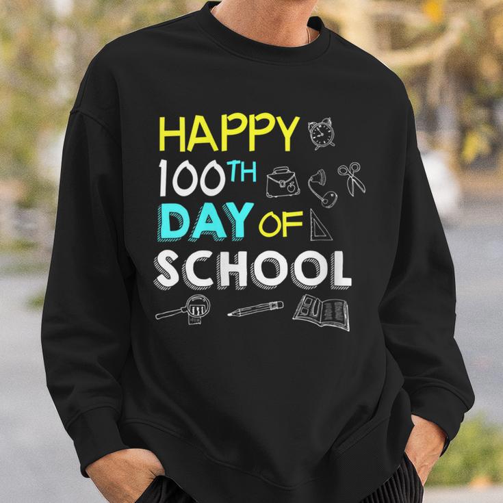 Happy 100th Day Of 5th Fifth Grade Books School Teacher Sweatshirt Gifts for Him