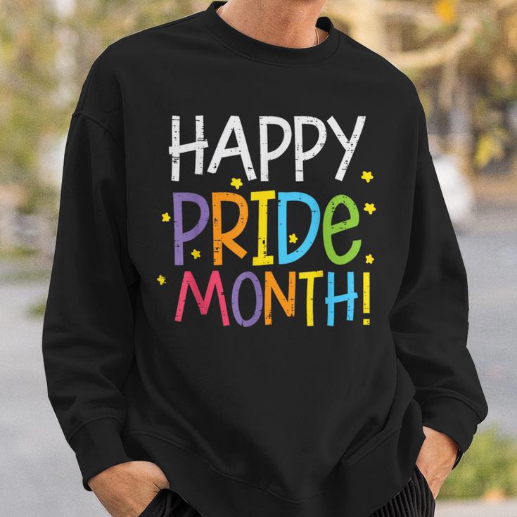 Happy Pride Month レインボー ゲイプライド アリー Lgbt メンズ レディース キッズ スウェットシャツ 彼への贈り物