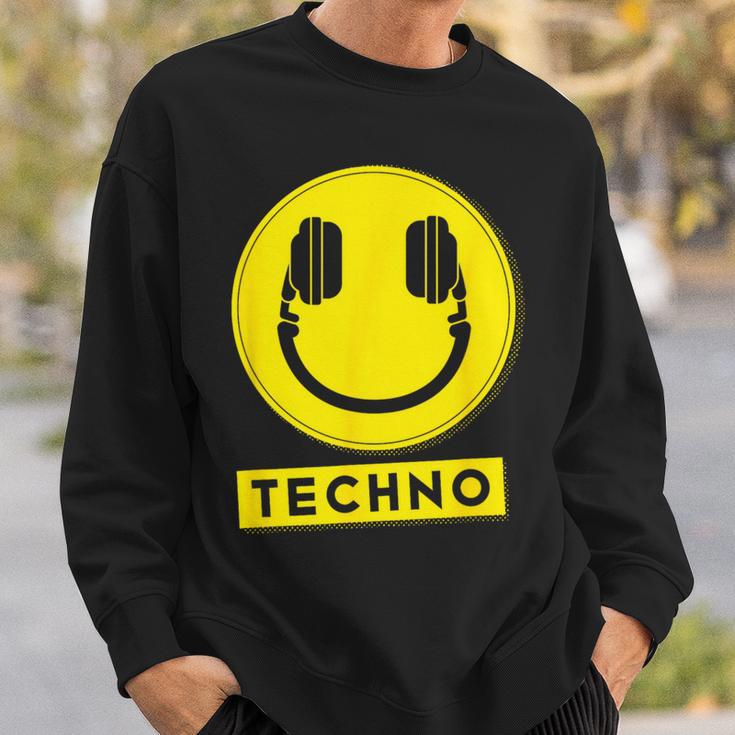 Hardcore Rave Music Raver 90S Edm Dj Rave House-Music Techno スウェットシャツ 彼への贈り物