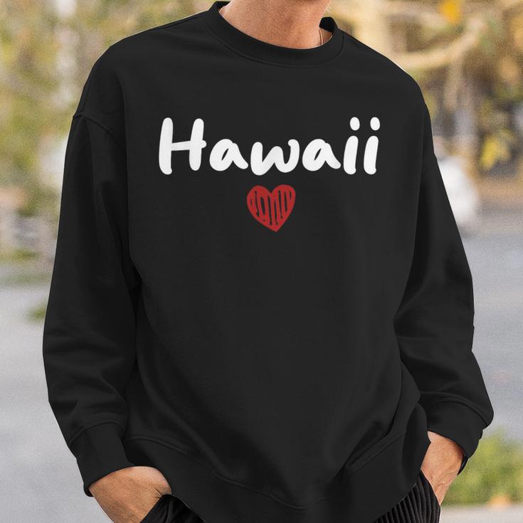 Hawaii I Love Hawaii Classic スウェットシャツ 彼への贈り物