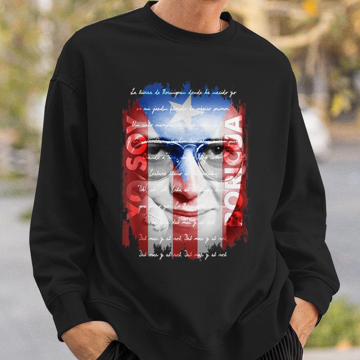Hector Lavoe Yooy Boricua プエルトリコ国旗 La Borinquena スウェットシャツ 彼への贈り物