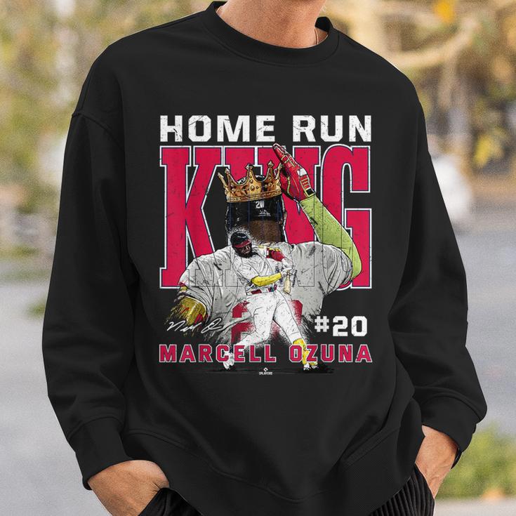 Home Run King Marcell Ozuna Atlanta Mlbpa スウェットシャツ 彼への贈り物