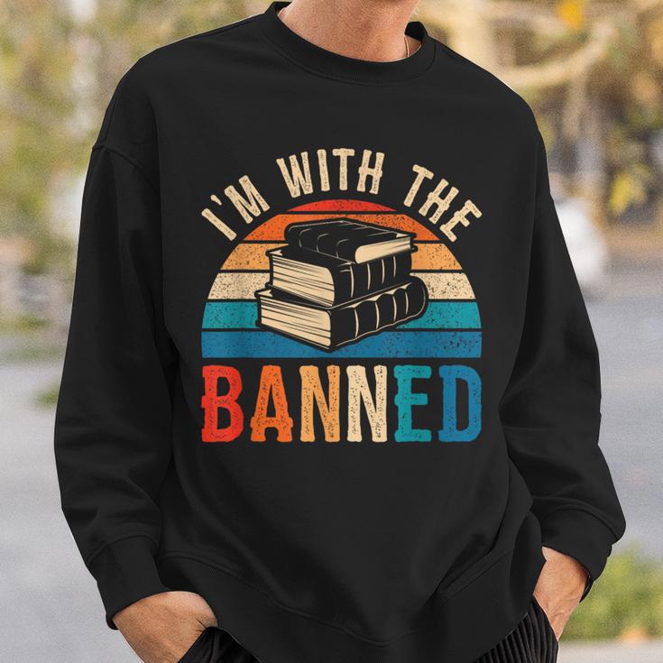 I'm With The Banned Books Tee I Read Banned Books Lovers Sweatshirt Gifts for Him I'm With The Banned Books Tee I Read Banned Books Lovers Sweatshirt Gifts for Him