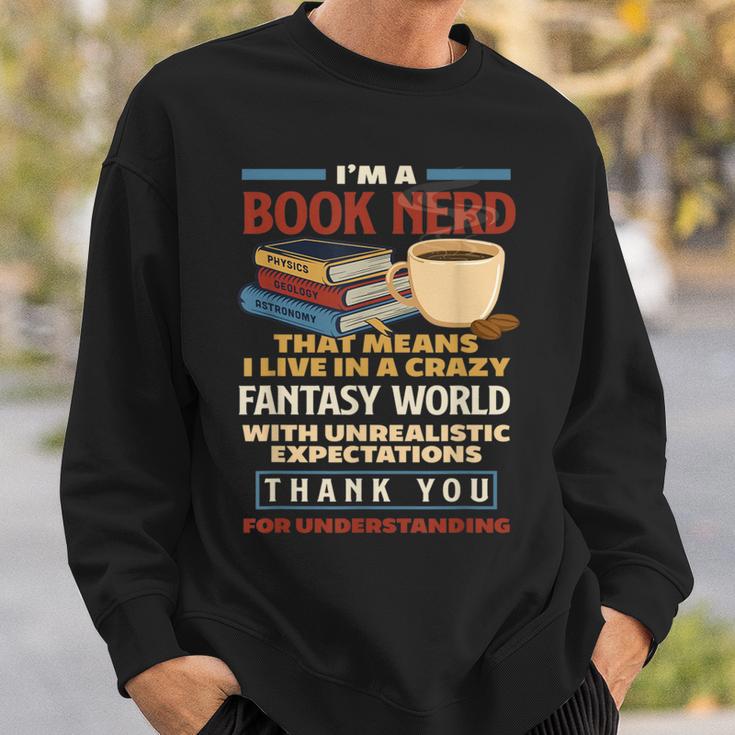 I'm a Book Nerd Book Lover Book Reader Sweatshirt Gifts for Him I'm a Book Nerd Book Lover Book Reader Sweatshirt Gifts for Him
