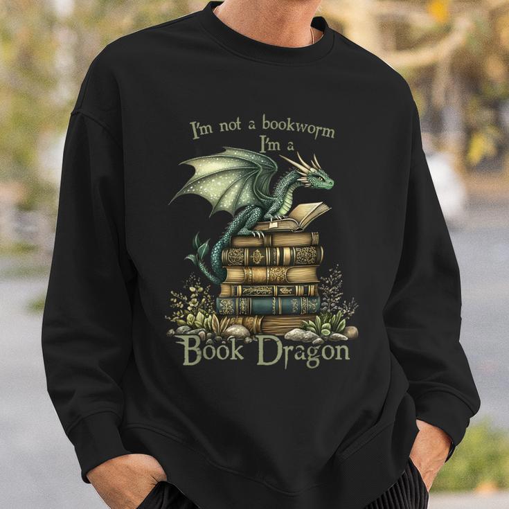 I'm Not a Bookworm Fantasy Reading Book Lovers Sweatshirt Gifts for Him