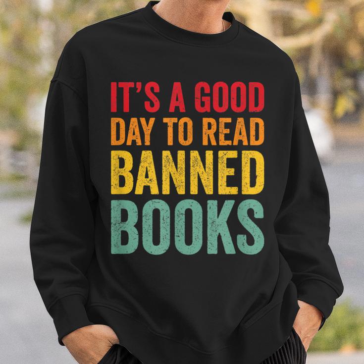 It's A Good Day To Read Banned Books Banned Books Sweatshirt Gifts for Him