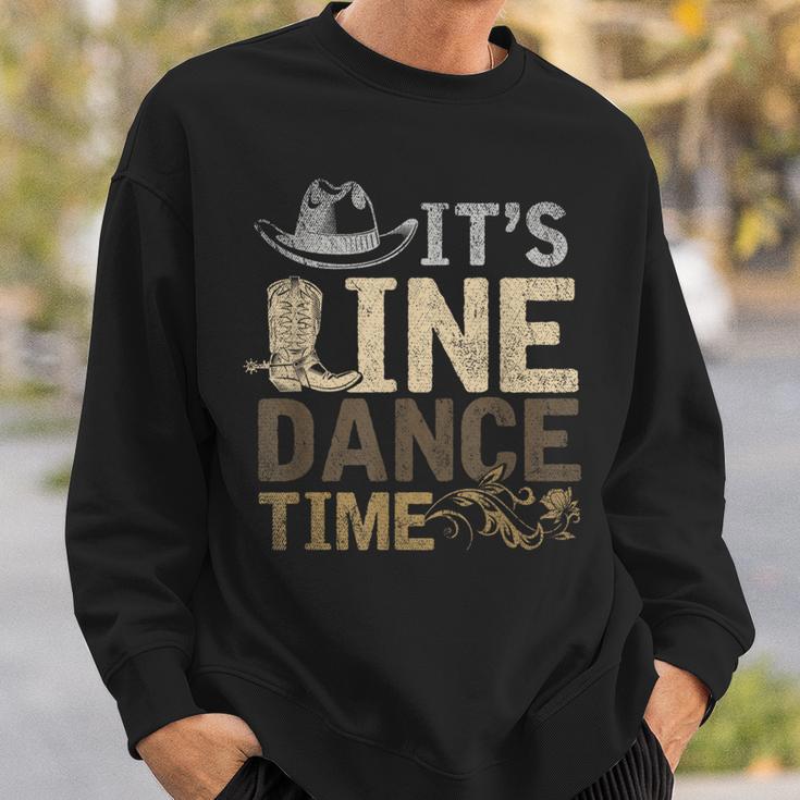 Its Line Dance Time ギフトアイデア ホースダンスライン スウェットシャツ 彼への贈り物