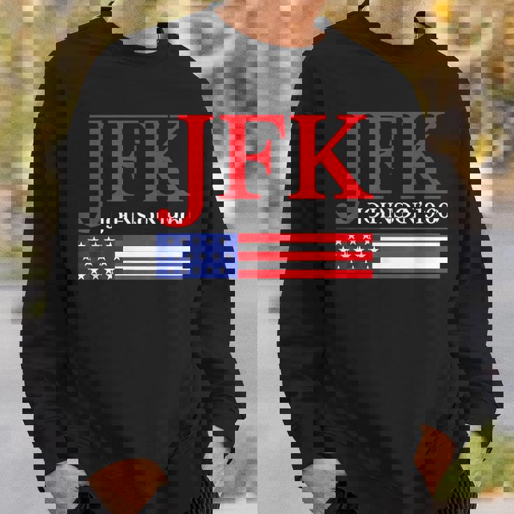 Jfk ヴィンテージ 政治 ジョン F ケネディ ジョンソン 1960 スウェットシャツ 彼への贈り物