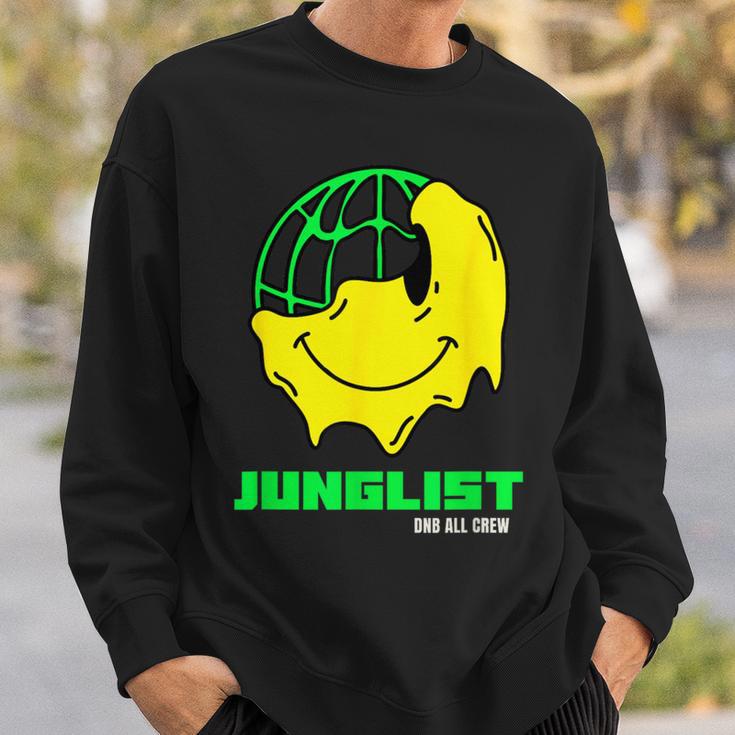 Junglist ドラムとベース Dnb スマイリー スウェットシャツ 彼への贈り物