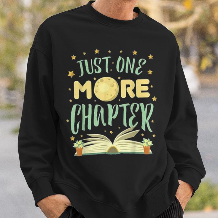 Just One More Chapter Book Sweatshirt Gifts for Him