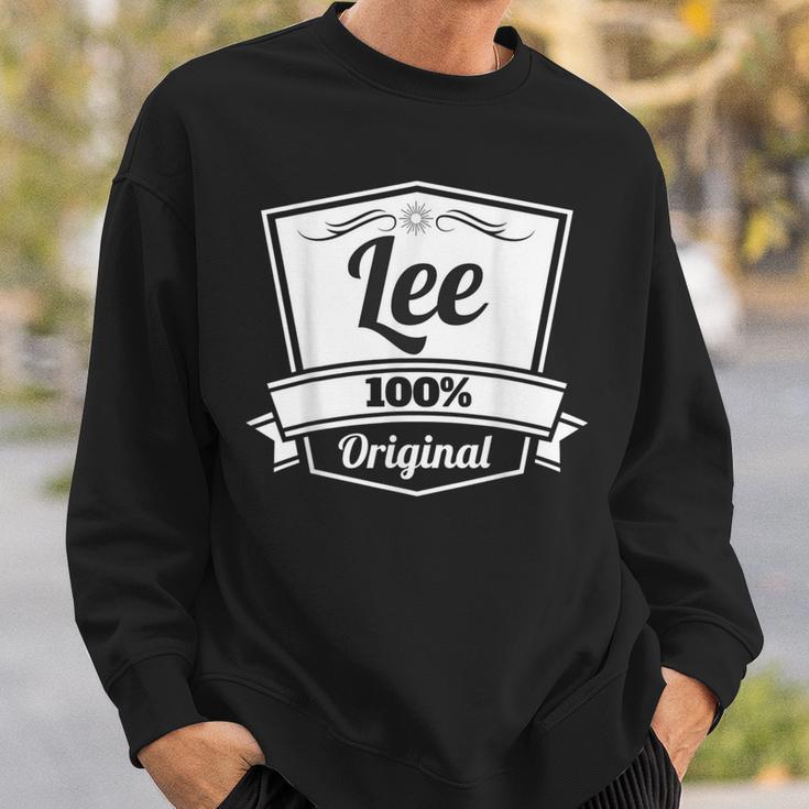 Lee ギフトシャツLee 名前入りバースデーtシャツ スウェットシャツ 彼への贈り物