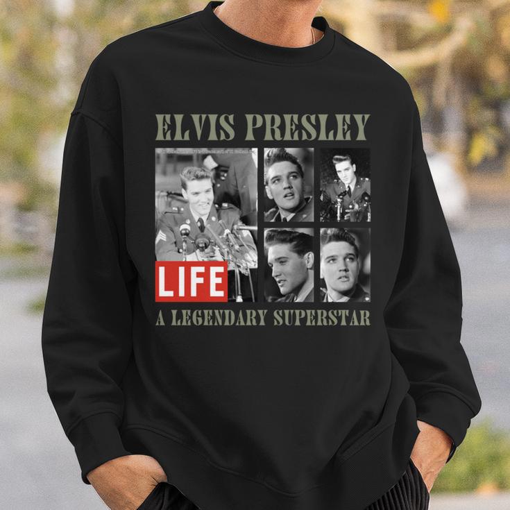 Life Picture Collection エルヴィス プレスリー（1） 長袖tシャツ スウェットシャツ 彼への贈り物