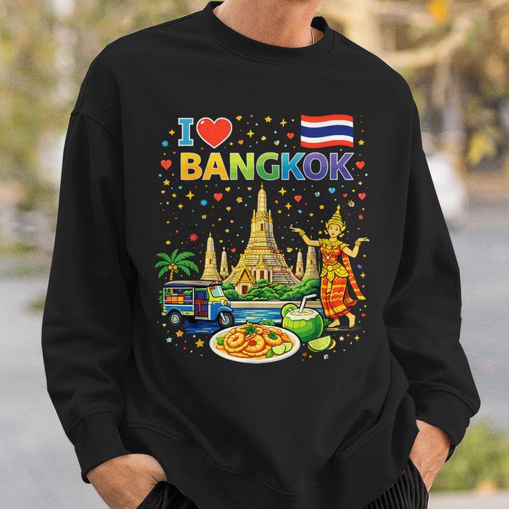 I Love Bangkok タイ旅行お土産 スウェットシャツ 彼への贈り物