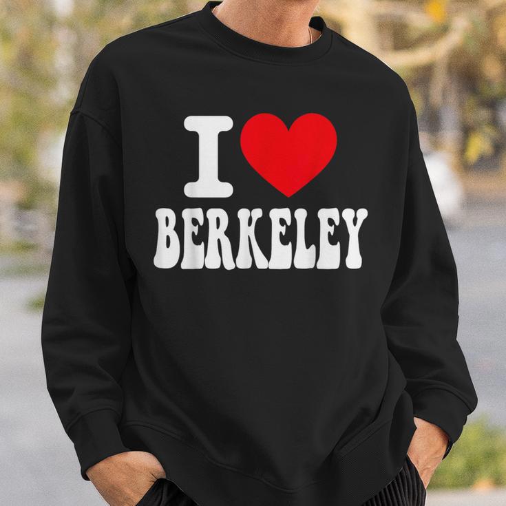 I Love Berkeley California Heart お土産 Ca City Pride スウェットシャツ 彼への贈り物