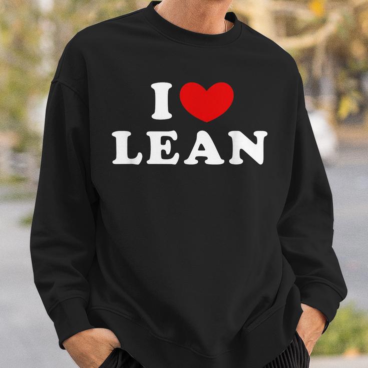 I Love Lean 私は愛する Lean スウェットシャツ 彼への贈り物