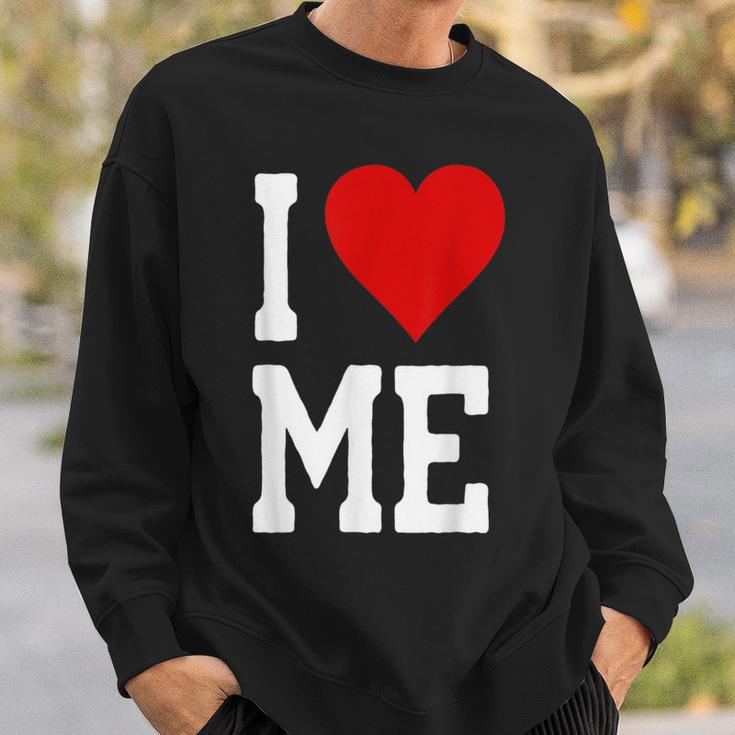 I Love Me ハートセルフラブセルフ受容i Love Me スウェットシャツ 彼への贈り物