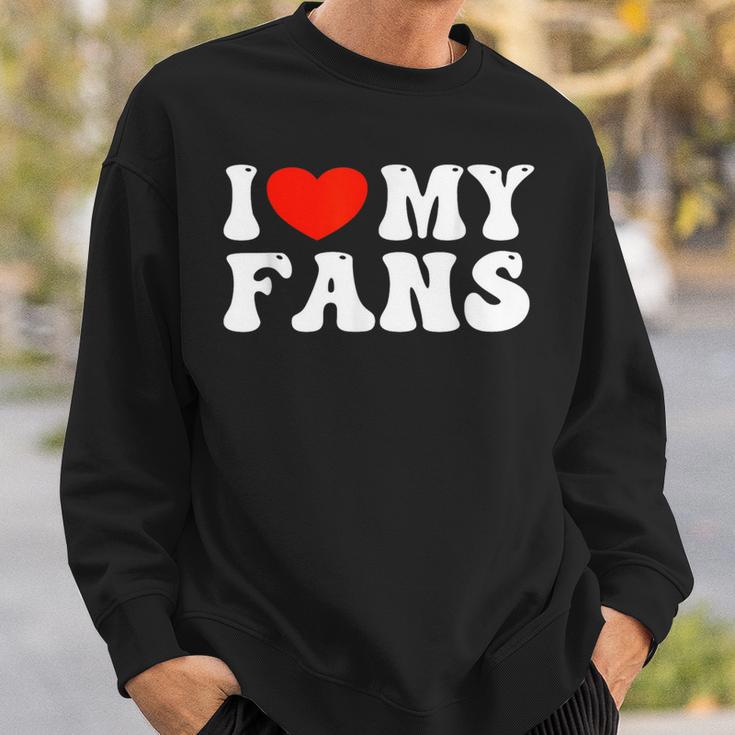 I Love My Fans スウェットシャツ 彼への贈り物