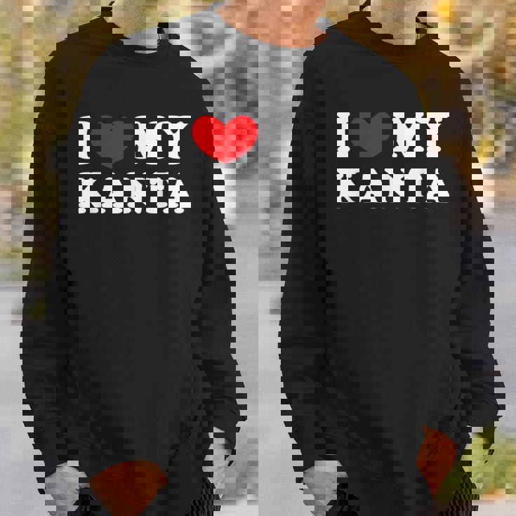 I Love My Kanta アイ・ラブ・マイ・カンタ スウェットシャツ 彼への贈り物