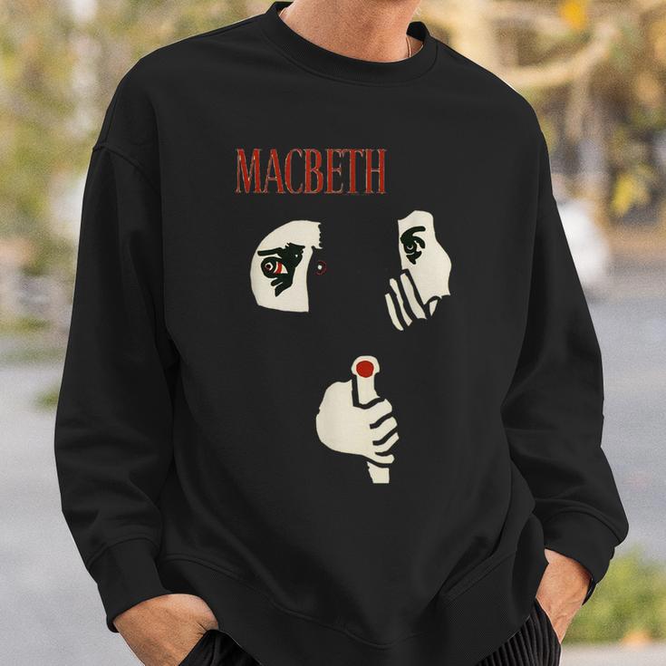 Macbeth William Shakespeare Vintage Book Cover Sweatshirt Gifts for Him